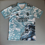 2025-26 Real Madrid Blue And White Special Jersey
