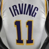 75th Anniversary IRVING #11 Los Angeles Lakers White NBA Jersey
