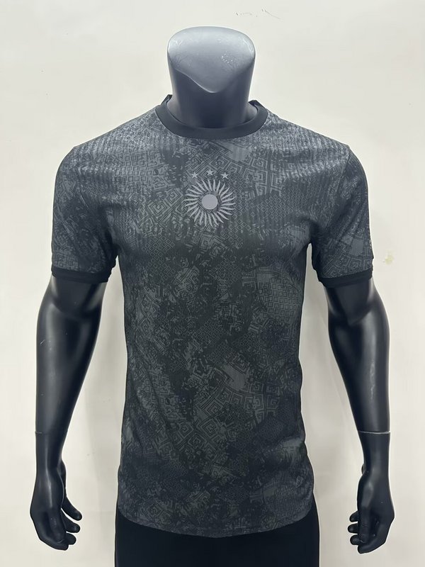 2025-26 Argentina black special player version jersey (The player version is more slim fit, it is recommended to buy one size larger)