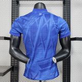 2025-26 Chelsea home player version jersey   (The player version is more slim fit, it is recommended to buy one size larger)