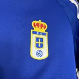 2024-25 Real Oviedo home soccer jersey