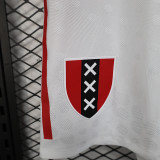 2025-26 Ajax 125th white player version shorts
