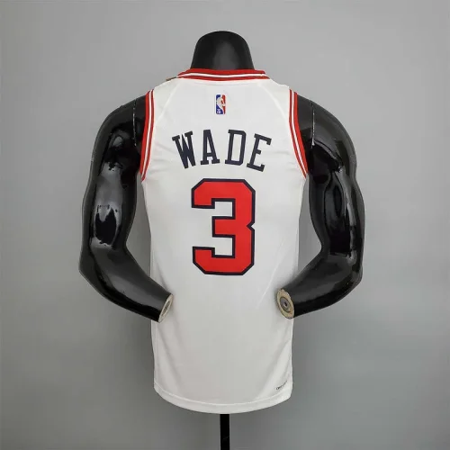 75th Anniversary Wade #3 Bulls White