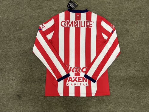 chivas 2024-25 home long sleeves
