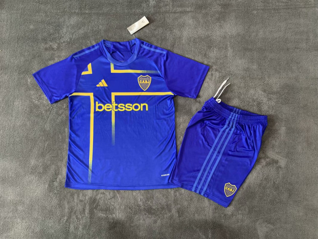 Boca Juniors third away kid kit