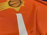 2023 Season Suns Orange Flyer Announcement Edition No. 1 Booker NBA Jersey