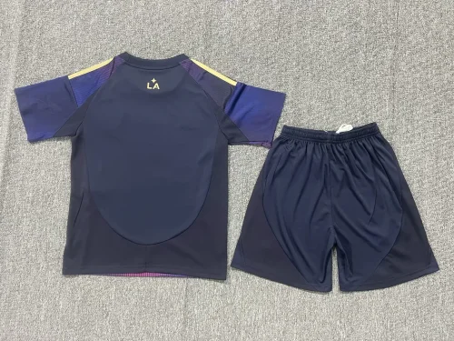LA Galaxy 2025-26 away kids kits
