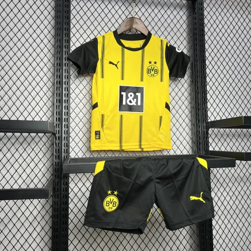 2024-25 Dortmund home kids kit