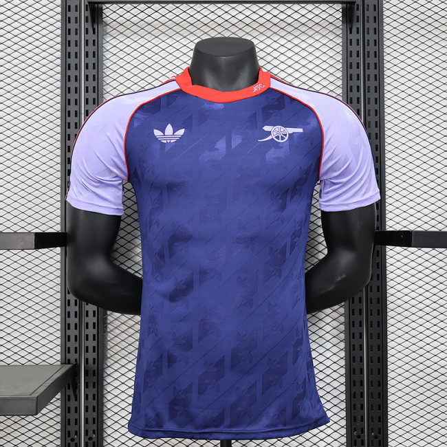 2024-25 Arsenal Purple Model Player version jersey (The player version is more slim fit, it is recommended to buy one size larger)