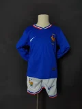 2024 France home long sleeve kids kit