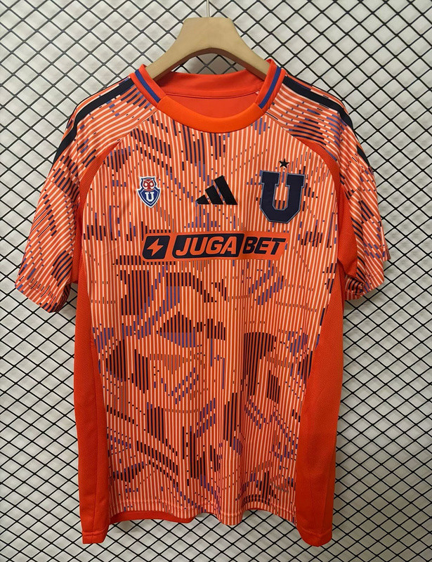 2025-26 University of chile de Chile away orange jersey