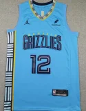 Memphis Grizzlies 2024-25 MORANT#12 Jersey