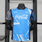2024-25 Napoli blue special Player version jersey (The player version is more slim fit, it is recommended to buy one size larger)