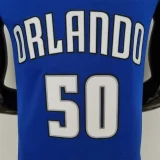 75th Anniversary Anthony#50 Orlando Magic Blue NBA Jersey