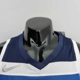 75th Anniversary Minnesota Timberwolves Russell #0 Royal White NBA Jersey