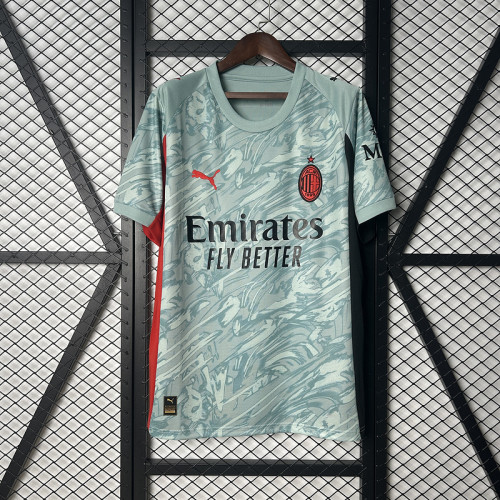 2025-26 .AC Milan  green jersey