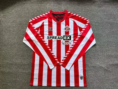 Sunderland 2024-25 home long sleeve jerseys