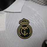 2024-25 Real Madrid   white dragon player version jersey (The player version is more slim fit, it is recommended to buy one size larger)