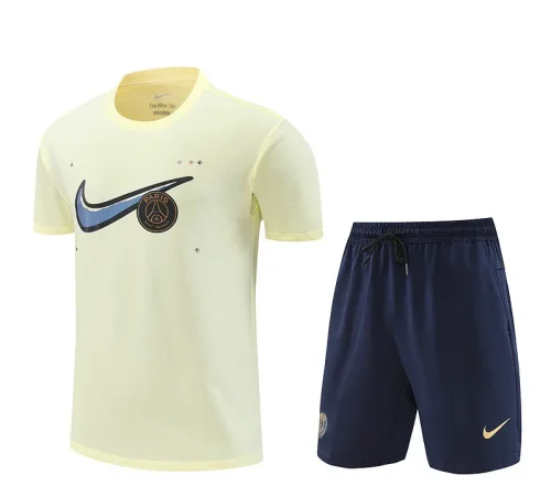 2024-25 paris saint germain yellow training suit