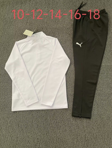 2024-25 Valencia white kid training suit