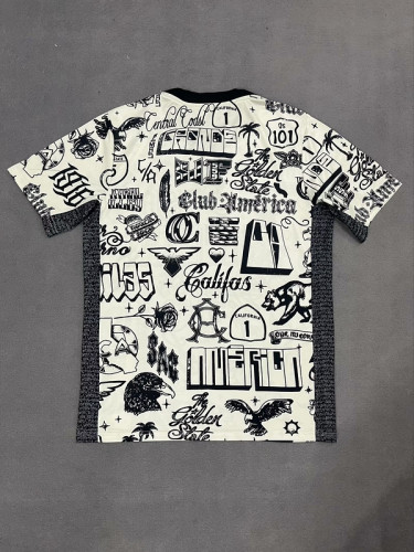2025-26 America black and white training jersey