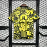 2024-25 Brazil jesus yellow special version jersey