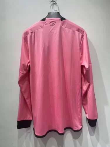 2024-25 Miami home long sleeve soccer jersey