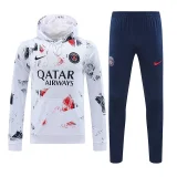 2024-25 Paris Saint-Germain white hoodie suit