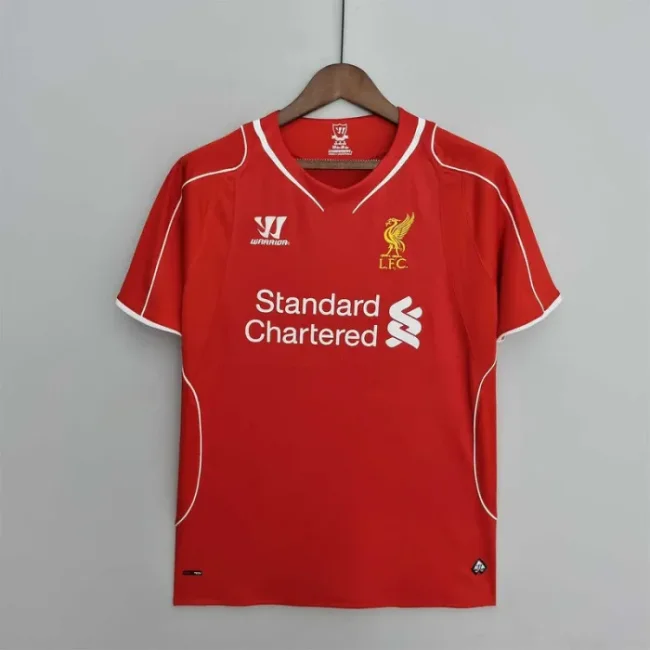Liverpool 2014-15 home soccer jerseys