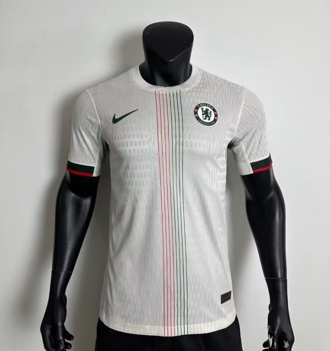 2025-26 Chelsea away player version jersey (The player version is more slim fit, it is recommended to buy one size larger)