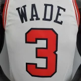 75th Anniversary Wade #3 Bulls White