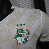 2025 Ivory Coast away player version jersey  (The player version is more slim fit, it is recommended to buy one size larger)