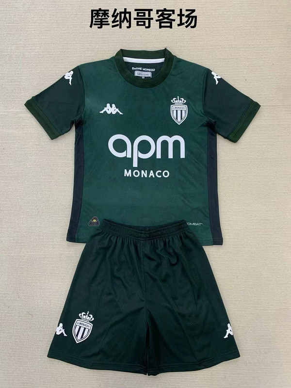 2024-25 Monaco away kid kit