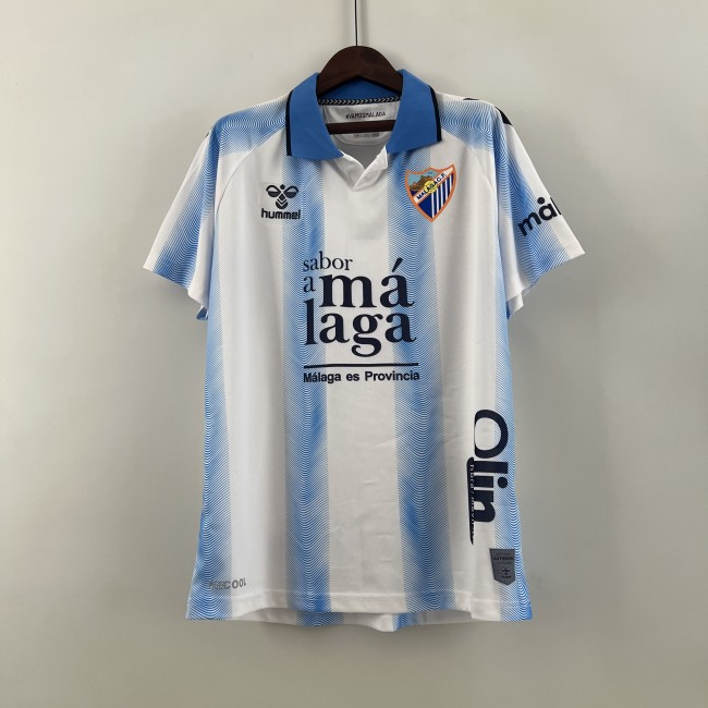 2023-24 Malaga home soccer jersey