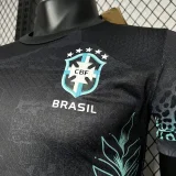 Brazil 2024-25 Pele Special Edition Jersey Player Version(The player version is more slim fit, it is recommended to buy one size larger)