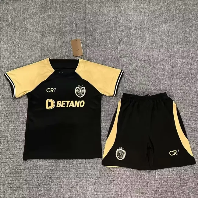 2023-24 Sporting Lisbon kids Away soccer jerseys