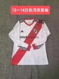 2013-14 River Plate  home retro long sleeve jersey