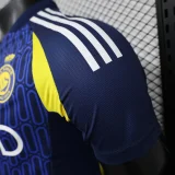 2024-25 Al-Nassr away player version jersey (The player version is more slim fit, it is recommended to buy one size larger)