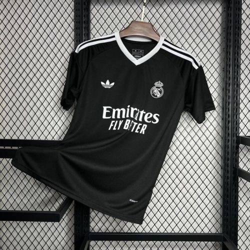 2024-25 Real Madrid Black traing jersey