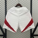 2024-25 Manchester United home player verson shorts  jersey