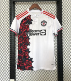 2025-26 Manchester United white and red Special edition jersey