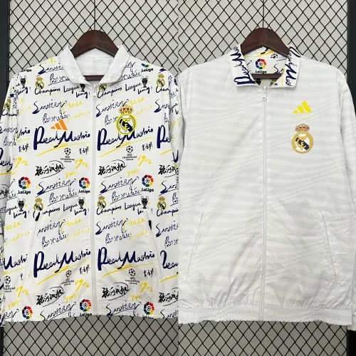 2024-25 Real Madrid Trench Coat Reversible