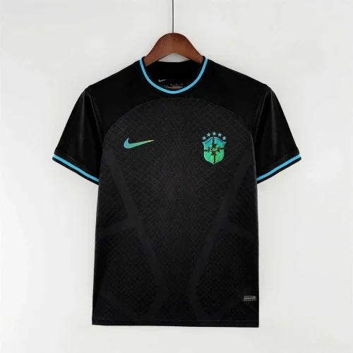 2022 Brazil Concept Black soccer jerseys