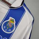 2003-04 Porto home blue  white