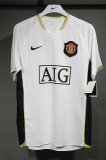 2006-07 Manchester United  away white retro player version jersey