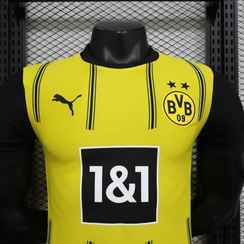 2024-25 dortmund home player version(The player version is more slim fit, it is recommended to buy one size larger)