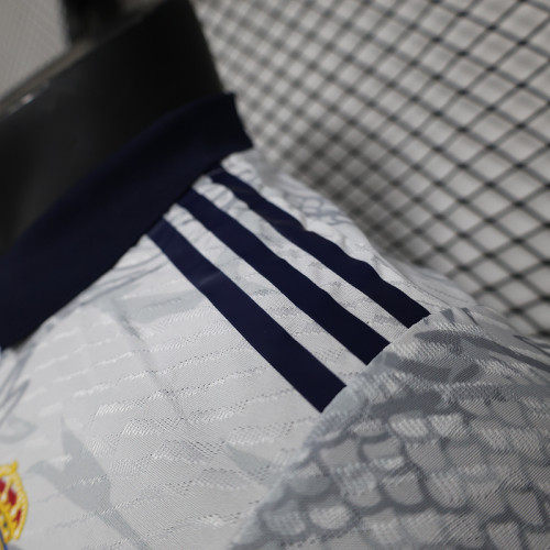 2024-25 R Real Madrid  Dragon Special Player version jersey  (The player version is more slim fit, it is recommended to buy one size larger)