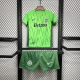 2024-25 Sporting Lisbon third away kids kit