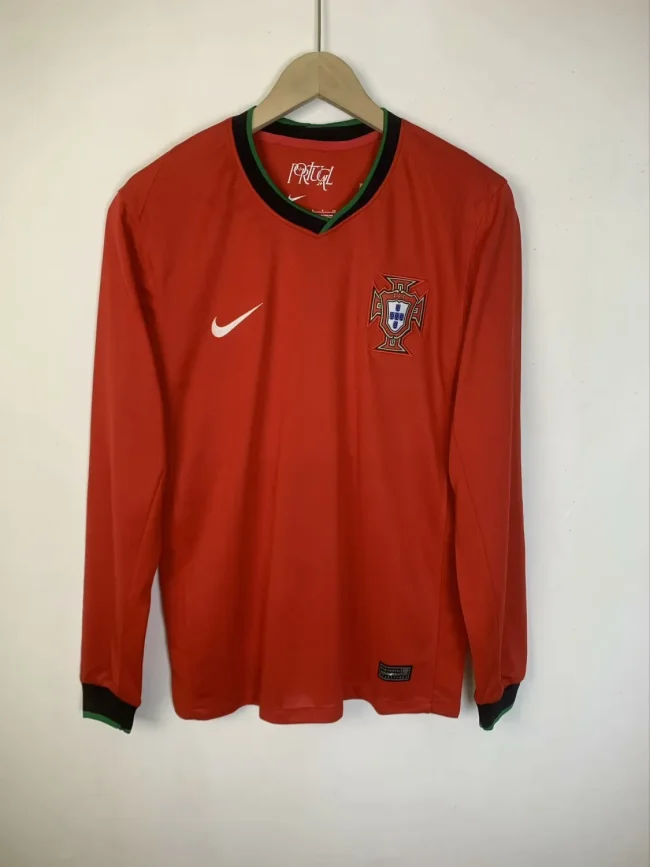 portugal 2024-25 home long sleeves