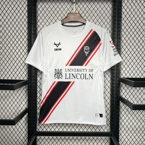 2024-25 Lincoln City F.C. away soccer jersey